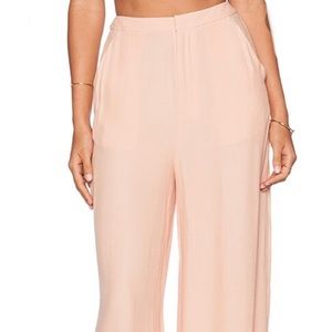 REVOLVE KATHARINE PANT PINK SIZE XS 
THE JET SET DIARIES